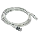 [RARJ50] CABLE RESEAU AVEC COS RJ45 50M BLANC