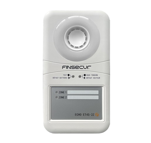 [BAA0031-FIN01] ECHO ET4S-2Z - CENTRALE D'ALARME SECTEUR 2 ZONES